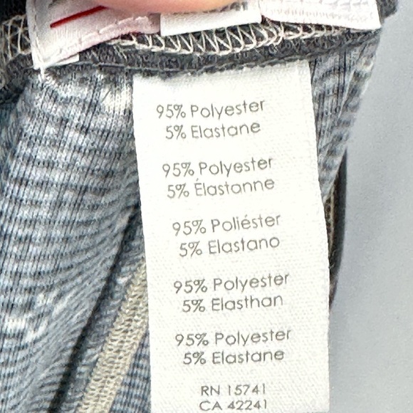 PJ Salvage Drawstring Mini Heart Print Lounge Sleep Pant - Charcoal Grey - Picture 7 of 7